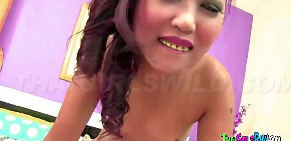  Sexy thai girl fucked doggystyle